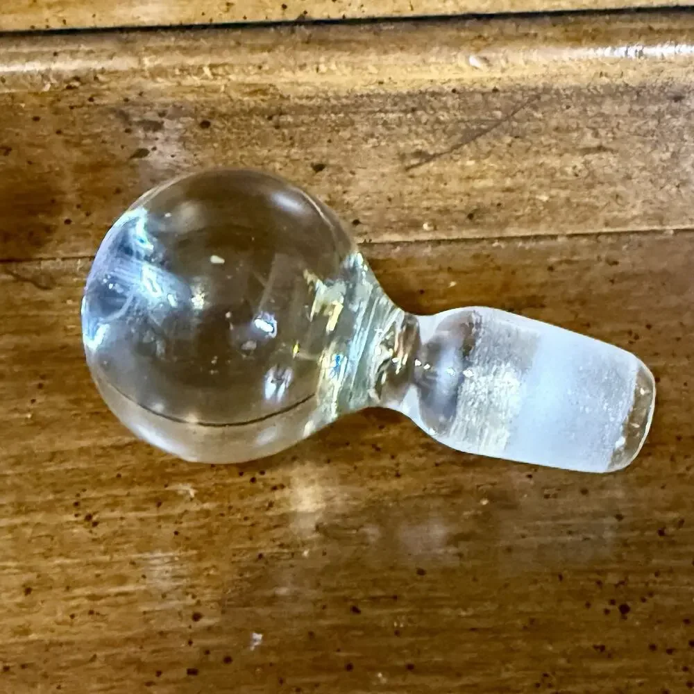 Holmegaard Kluk Kluk Decanter By Jacob E. Bang Danish Glassworks Spirits Bottle